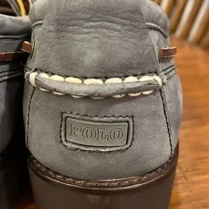 Polo Ralph Lauren Reegan Lu Oxford Shoes gravel grey tumbled nubuck Mens Size 13 Polo Ralph Lauren | Shoes | Polo Ralph Lauren Reegan Lu  main image 4